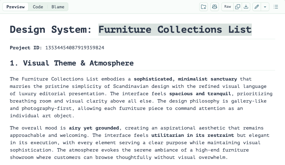Design MD Example